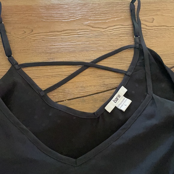 Bar III black dressy tank top - Picture 3 of 3